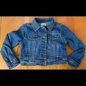 Girls Old Navy extra small denim jacket